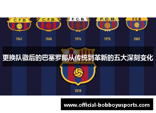 更换队徽后的巴塞罗那从传统到革新的五大深刻变化 更换队徽后的巴塞罗那从传统到革新的五大深刻变化