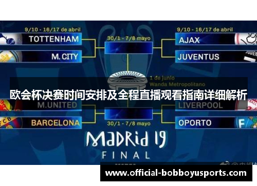 欧会杯决赛时间安排及全程直播观看指南详细解析